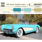 1957 Chevrolet Paint Colors