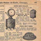 Sears First Electric Buzzer 1897 Fall Catalog