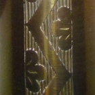 DeValera Long Bell Door Chime Engraved Bell Detail