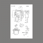 Patent for Faraday Tubular Long Bell Door Chime. 