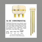 NuTone Continental Catalog Entry