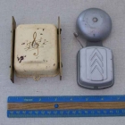 Small door chime compared to a typical doorbell