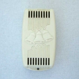 Snapit Goldent Tone Bakelite door chime cover in Ivory